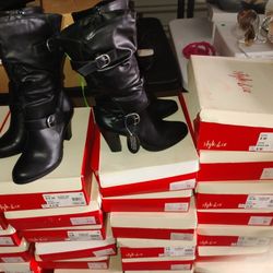 "Wow Over 100 Pairs Of Brand New Boot's"