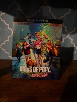 DC Birds of prey 4k Blu-ray