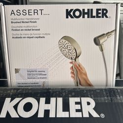 Kohler Assert Multifunction 1.75GPM Handshower – Brushed Nickel -  NEW