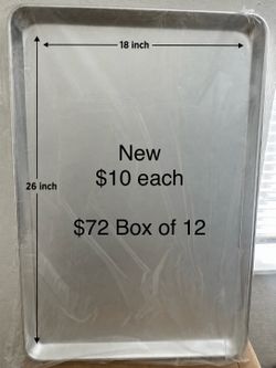 18"× 26" Full Size Aluminum Sheet Pan