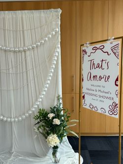 Wedding sign stand