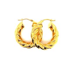 Gold Plated Hoops 