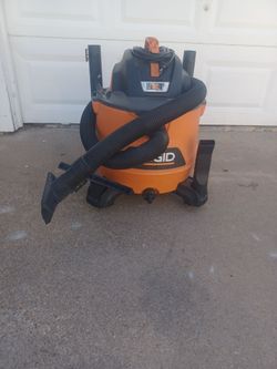 Rigid 14gallon  wet/dry vac