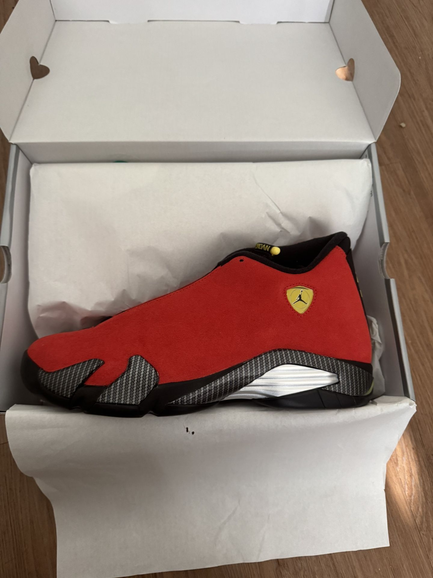 Jordan 14 Ferrari Size 10.5