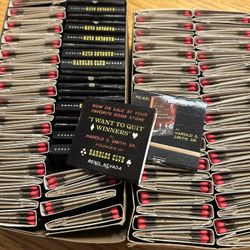 100 Vintage Matchbooks Sealed
