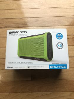 Braven Balance Bluetooth speaker NEW