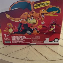 Mega Construx Pokémon Charmander Evolution Set