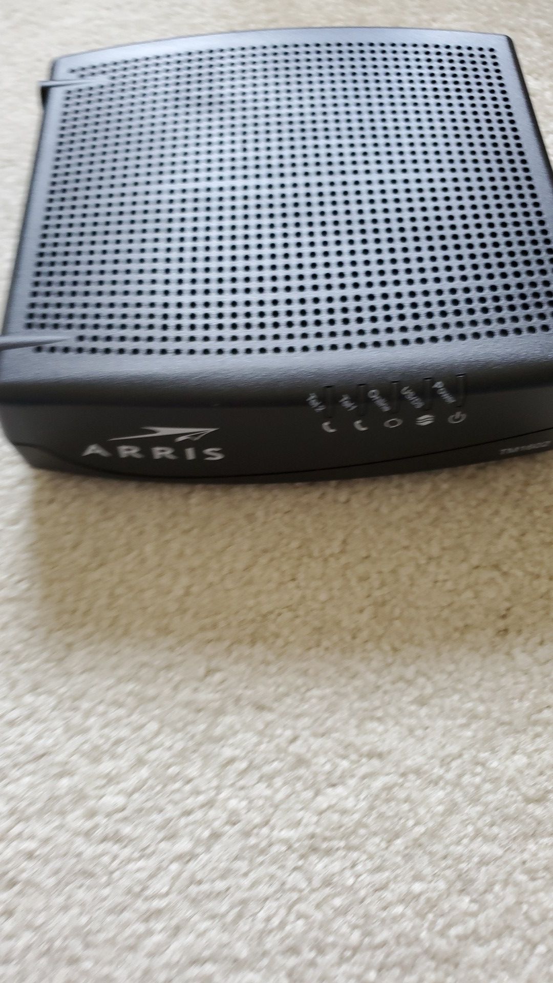 Arris router model TM 1602