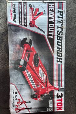 Pittsburgh Heavy Duty 3 Ton Floor Jack