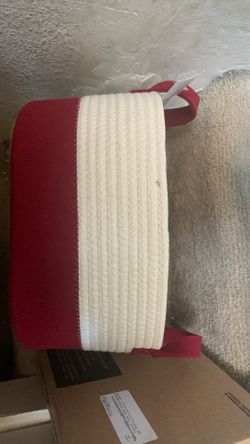 Fabric gift basket/holder (harry and David’s)