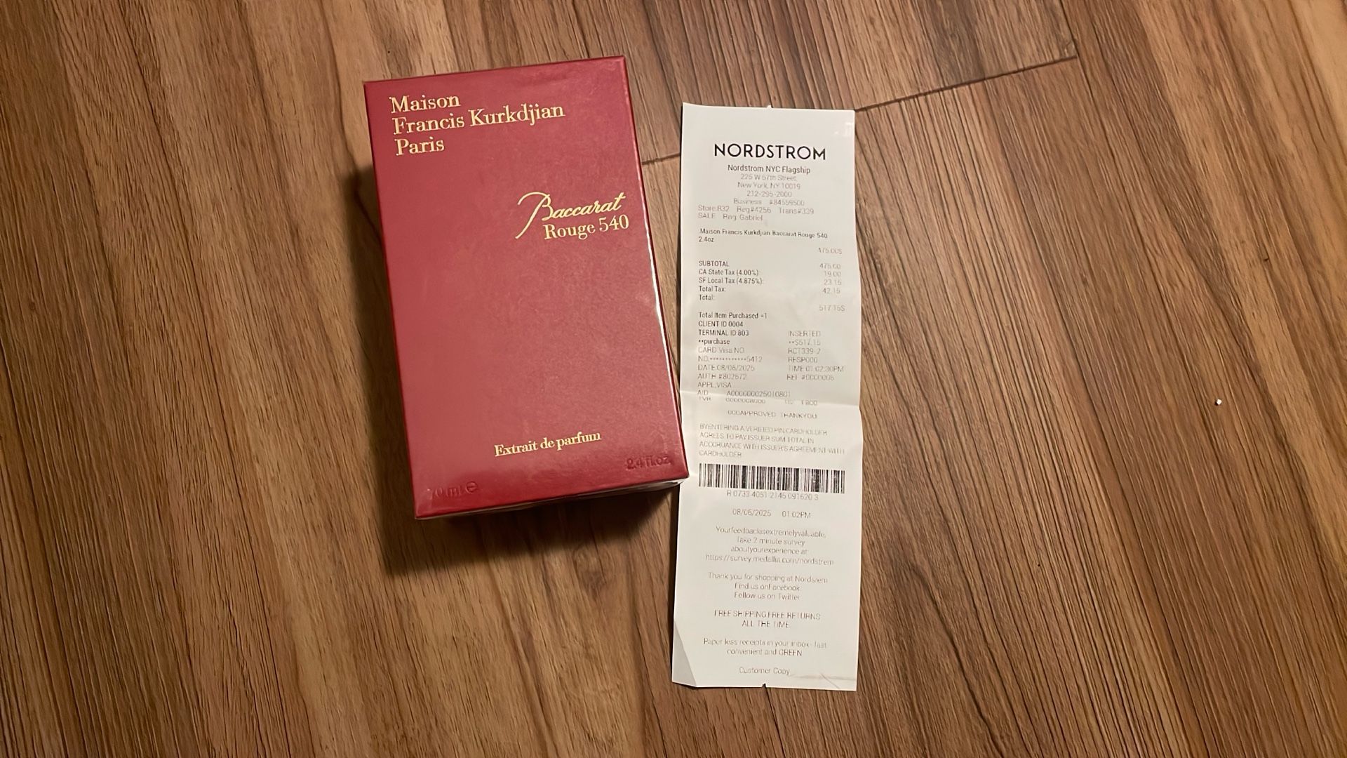 Baccarat Rouge 540 EDP 2.4oz - Luxury Unisex Perfume