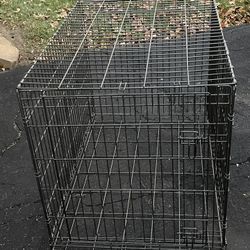 Extra Large Dog Crate With Pan 