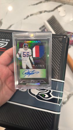 Lawerence Taylor Matrix Patch Auto 10/10