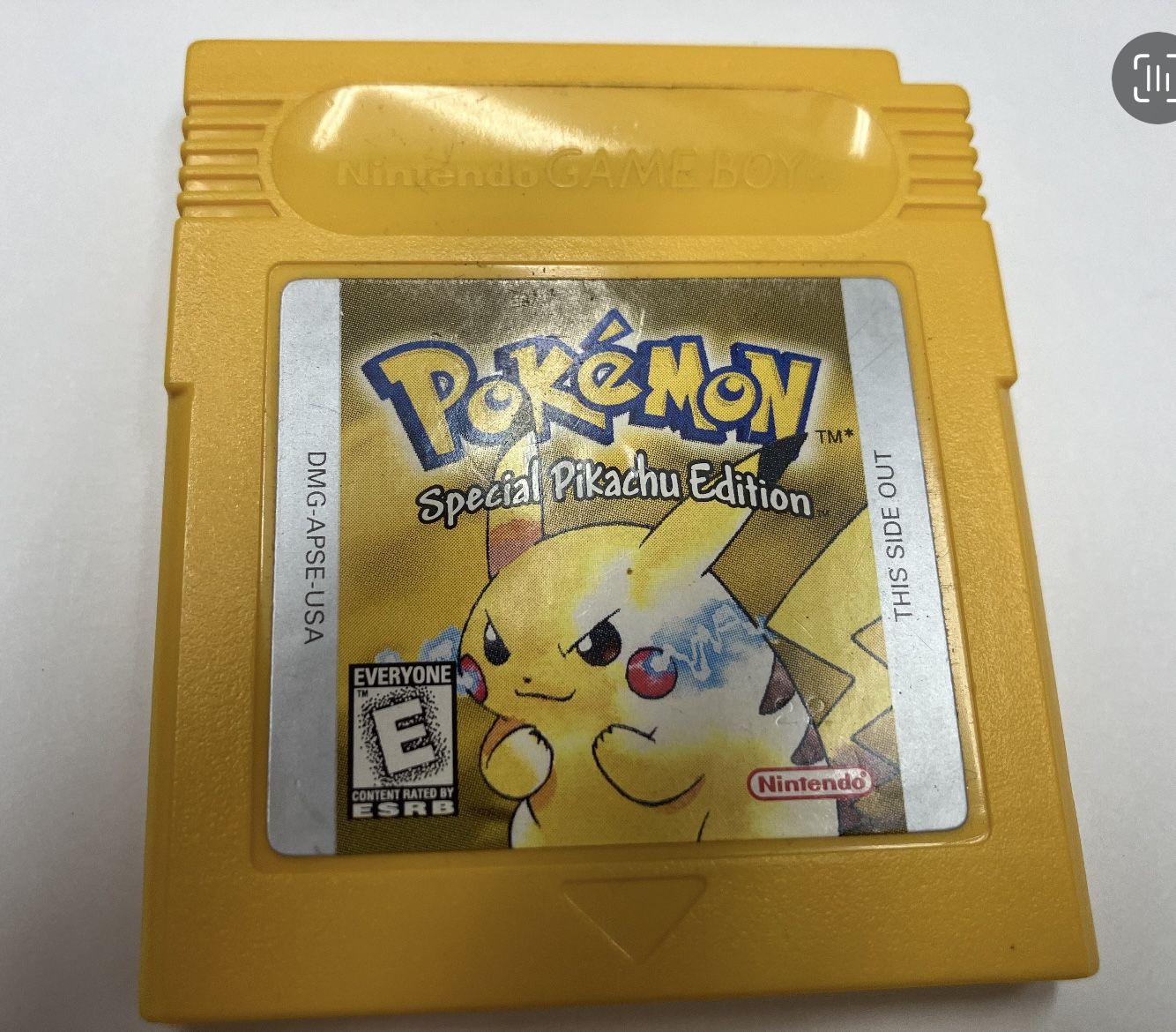 1999 limited edition pokemon Pikachu game boy game