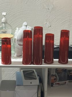 2 Sets Of Battery Operated Candles 