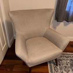 *FREE* Wingback Chair - Light Gray