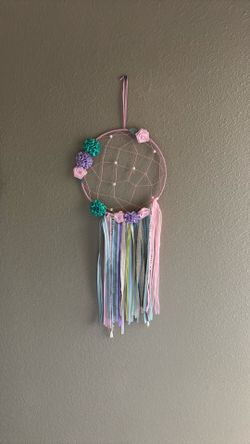 Pink dream catcher