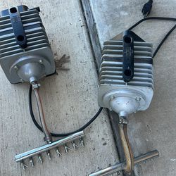 Two echo plus air pumps  echo five air pump 80 watt 