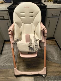 Highchair and stroller together