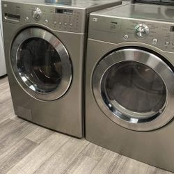LG Washer And Gas Dryer Set For $745
