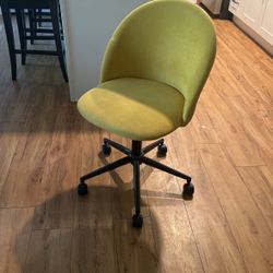 Gray/yellow Office Chair 