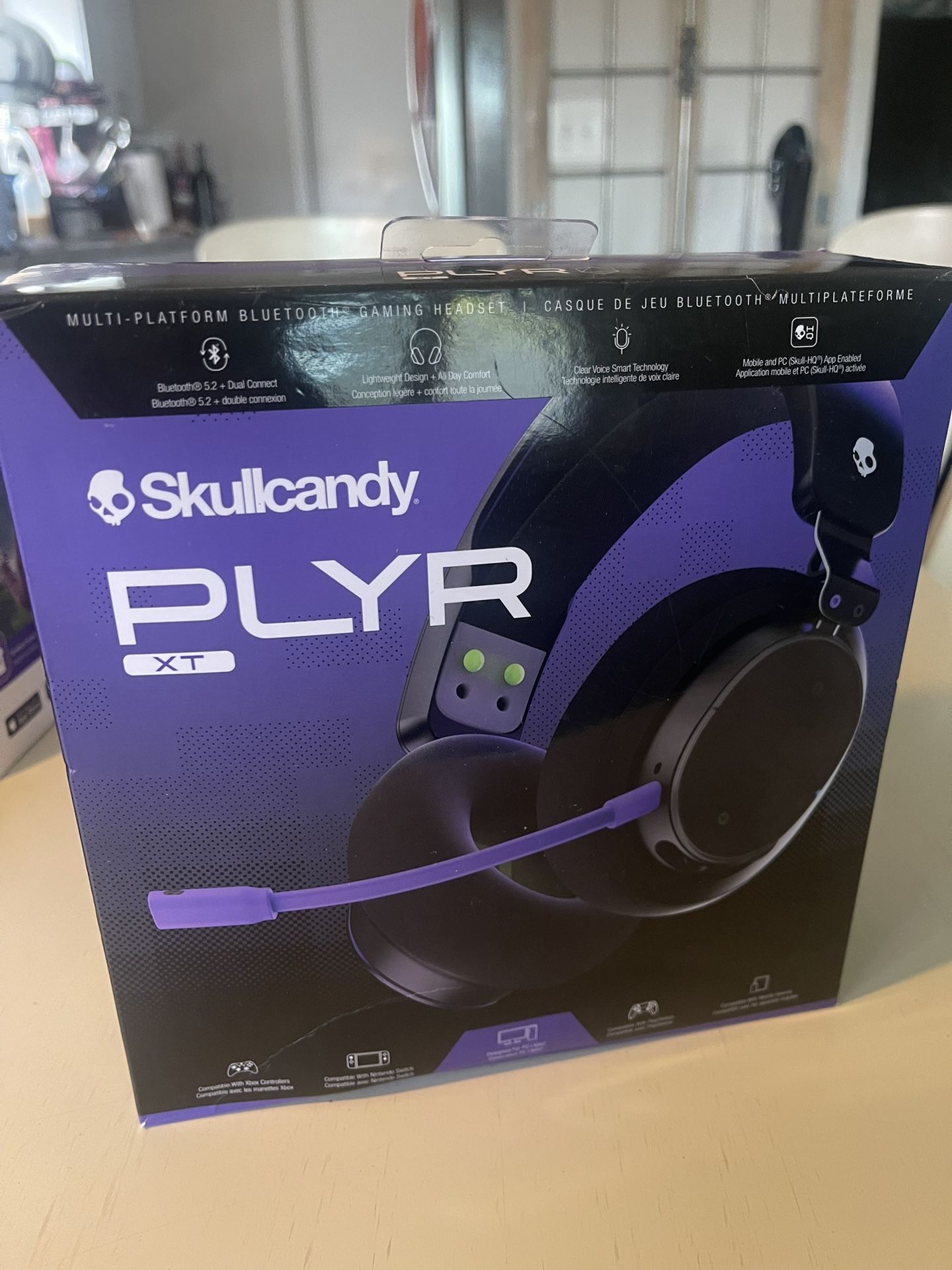 Skullcandy PLYR Wired/Wireless over-Ear Gaming Headset, Black