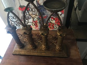 Antique candle holder