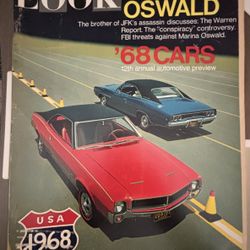 VTG “Look” magazine from October 17, 1967-12th annual automotive preview for the 1968 car models