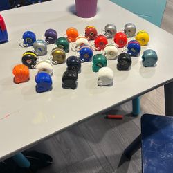 Vintage NFL OPI Gum ball Helmets