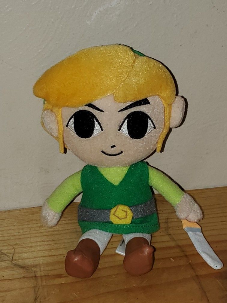 Legend Of Zelda 7.5 LINK Plush! 2012/Excellent Condition!
