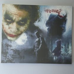 "The Joker - Why So Serious?" The Dark Knight Art