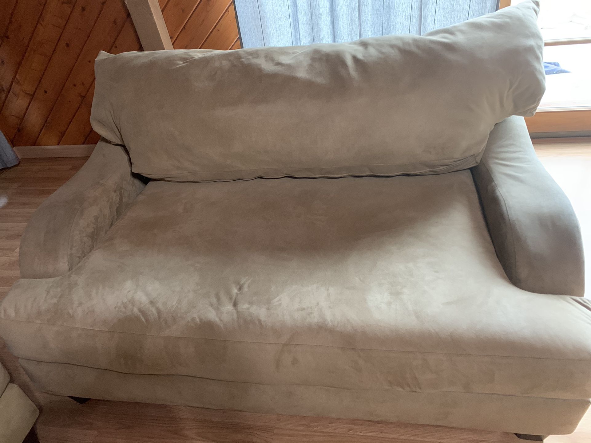 Dark Beige Sectional - 4 Pieces