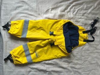 Lined Rain Bib 1-2yo