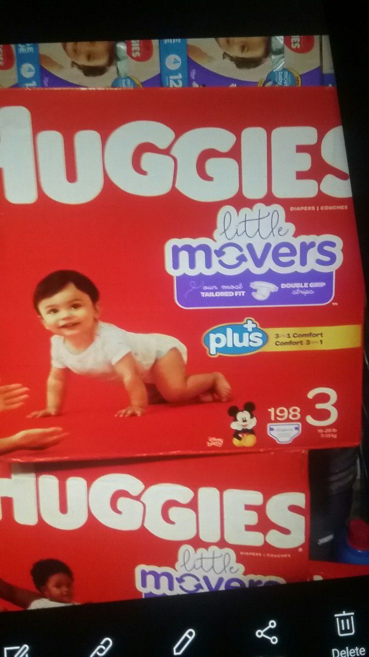Huggies Little movers plus+