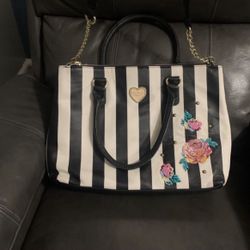 Betsy Johnson Purse And Matching Wallet