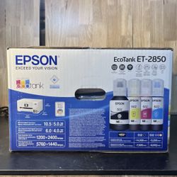 Brand new / sealed Epson EcoTank ET-2850 Wireless Color All-in-One Cartridge-Free Supertank Printer