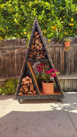 Firewood storage rack