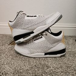 Jordan 3 - White Flip, Size 11m