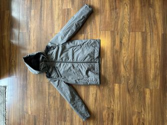Urban Republic Men's Silver and Black Windbreaker
