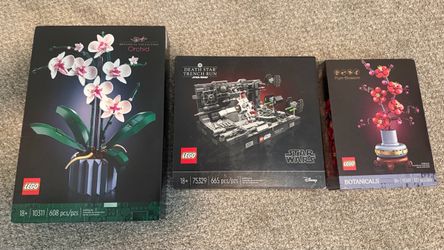 Lego Star Wars and Botanicals