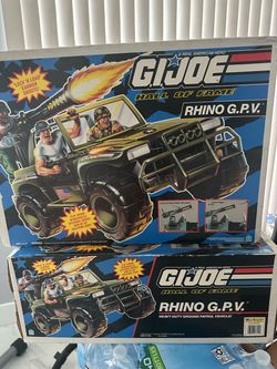 G.I. Joe Hall of Fame Rhino G.P.V. – 2 Boxes