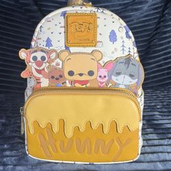 Loungefly Pooh Friends 100 Acre woods NWT HTF