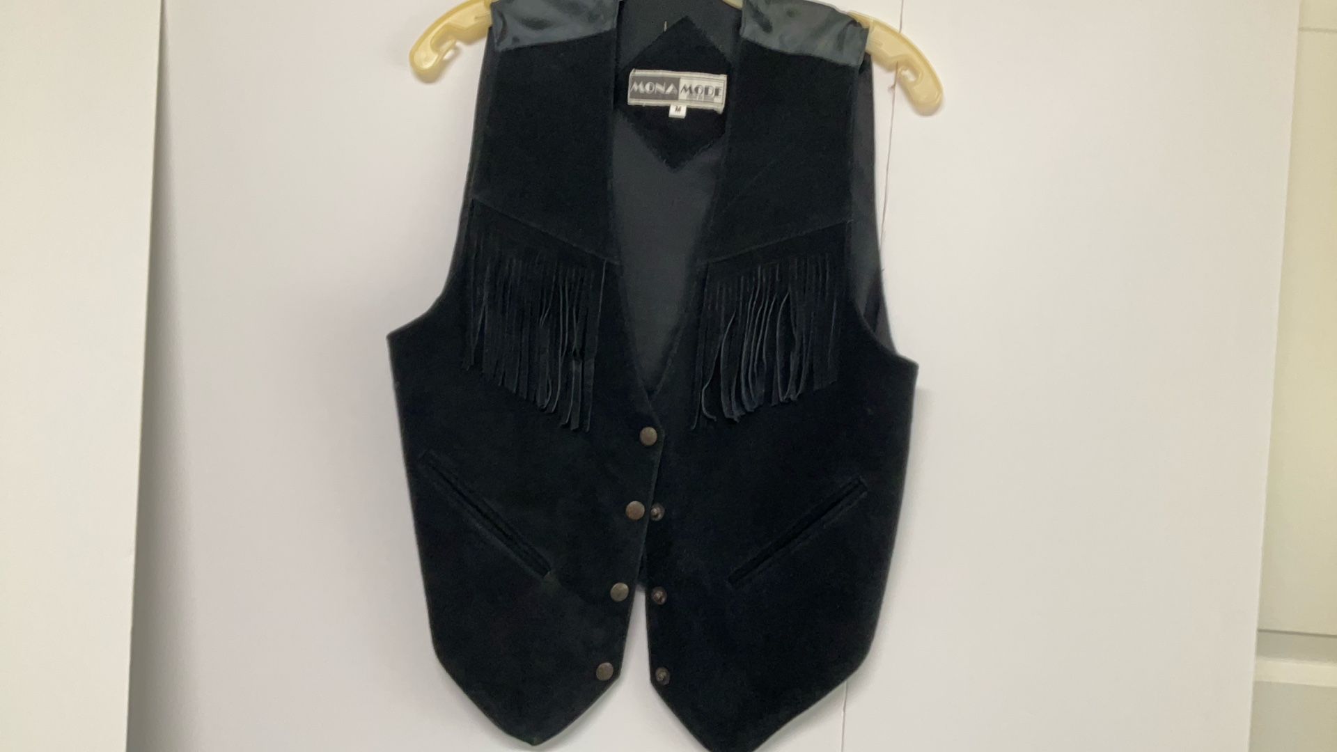 Ladies Suede Western Vest