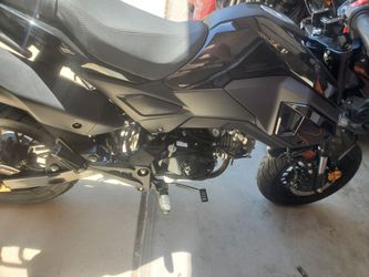 Black Sport Motorcycle
