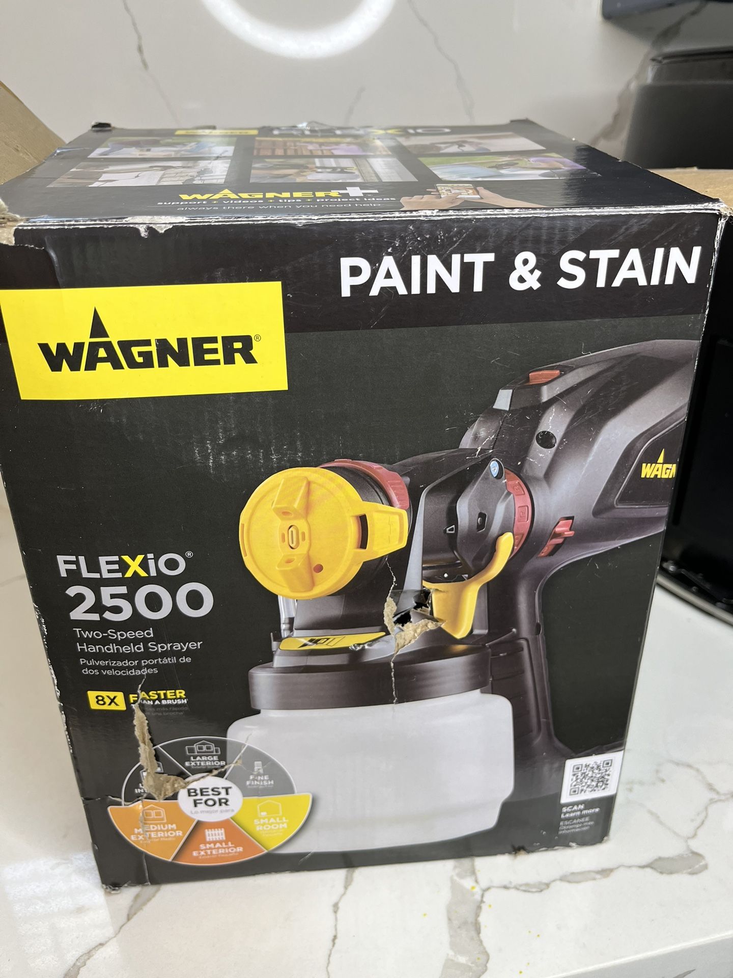 Flexio 2500 Electric Handheld HVLP Paint Sprayer