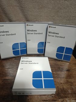 Windows Server 2025 Standard - NEW & Sealed Box Product USB Install
