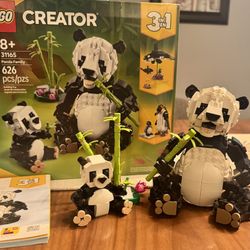 Lego Creator 3-in-1 Wild Animals: Panda Family 31165