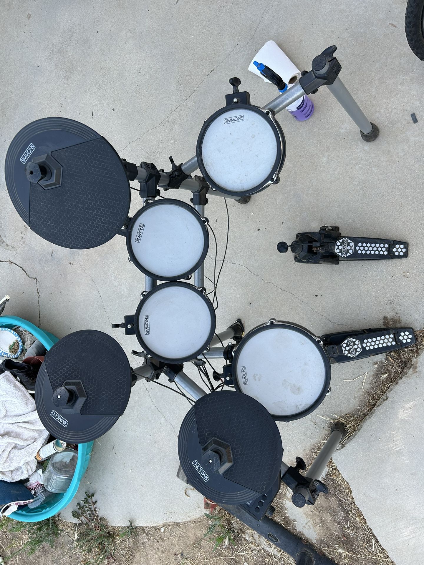 Drum Kit Electric Simmons