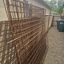 Trellis.. 6x6 Ft  CORTEN STEEL