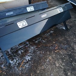 Protech black side rail tool boxes